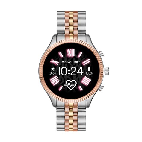 michael kors access lexington 2 tri-tone smartwatch